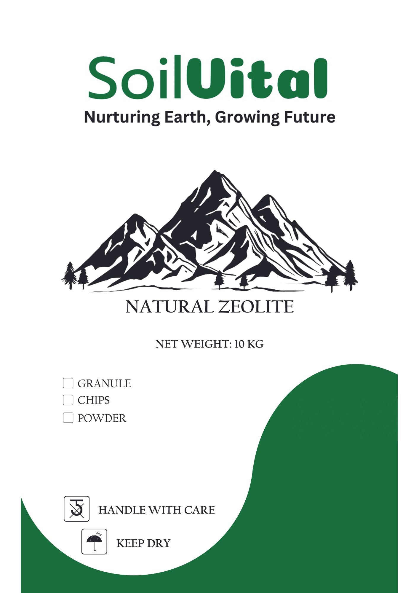 Soil Vital packaging front side